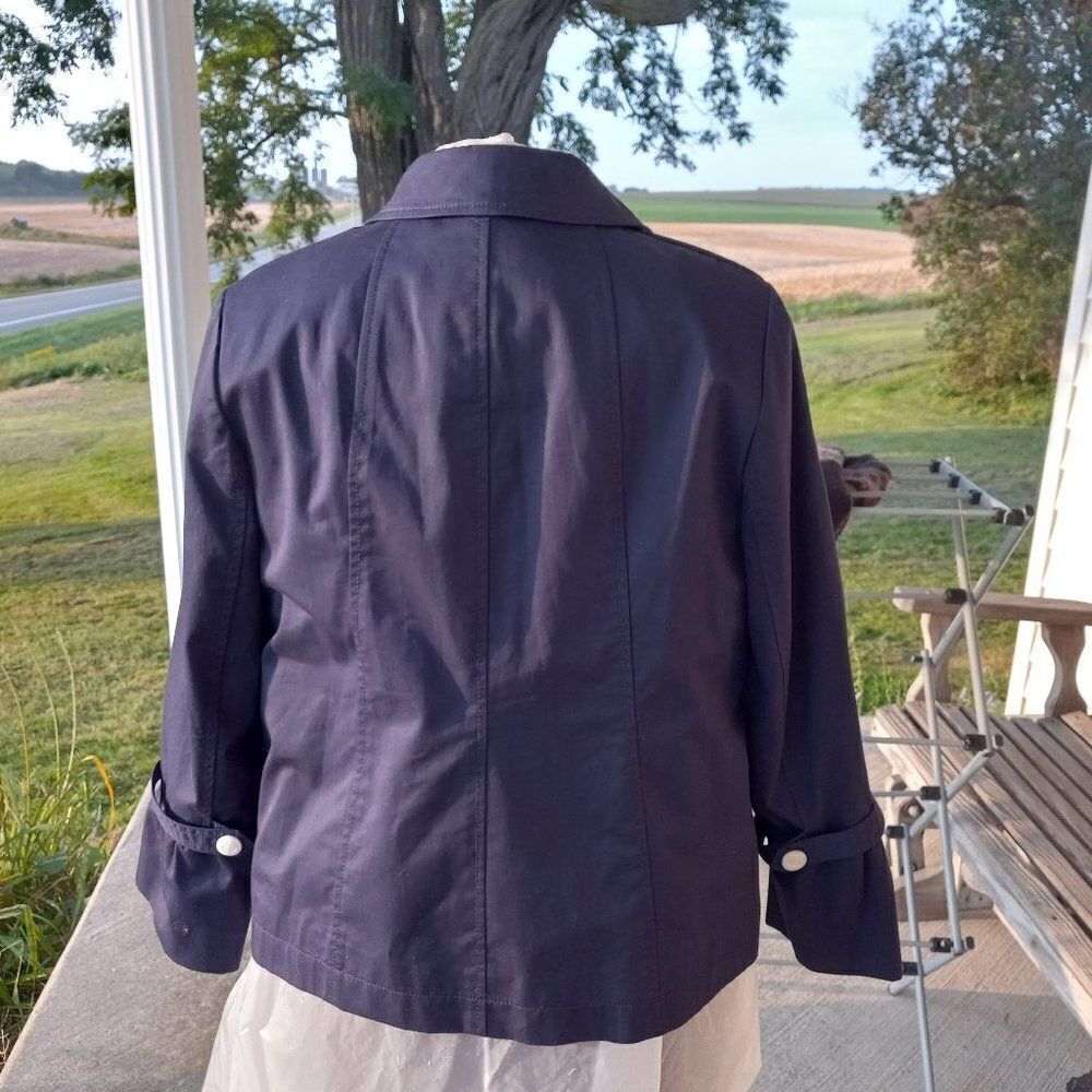 Talbots Navy Jacket - Picture 2 of 7